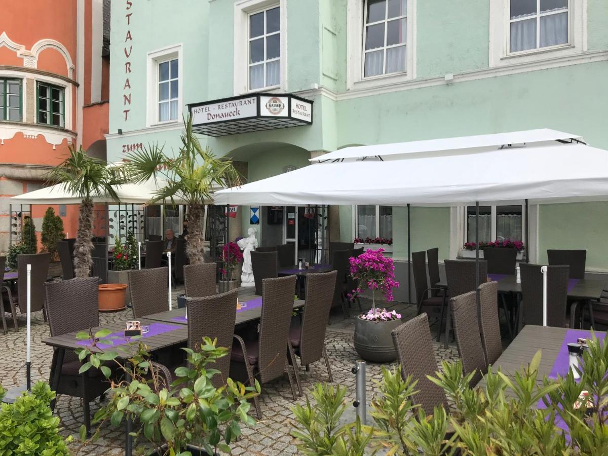 Hotel-Restaurant Zum Donaueck Mauthausen Exteriör bild