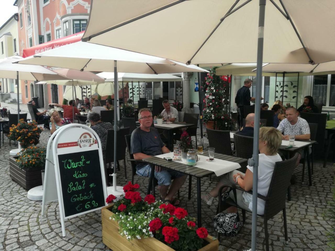 Hotel-Restaurant Zum Donaueck Mauthausen Exteriör bild