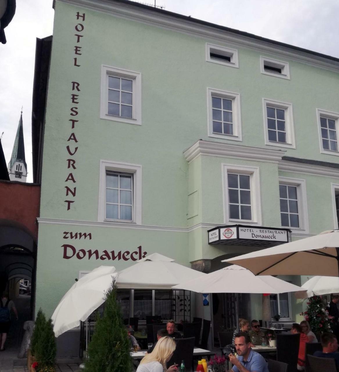 Hotel-Restaurant Zum Donaueck Mauthausen Exteriör bild