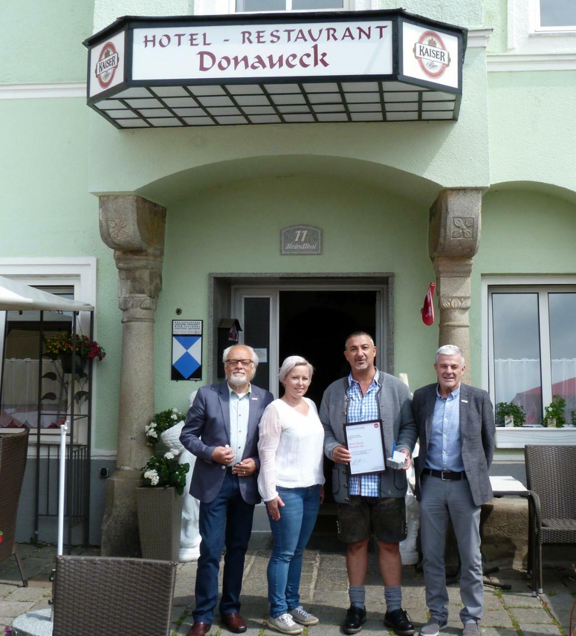 Hotel-Restaurant Zum Donaueck Mauthausen Exteriör bild
