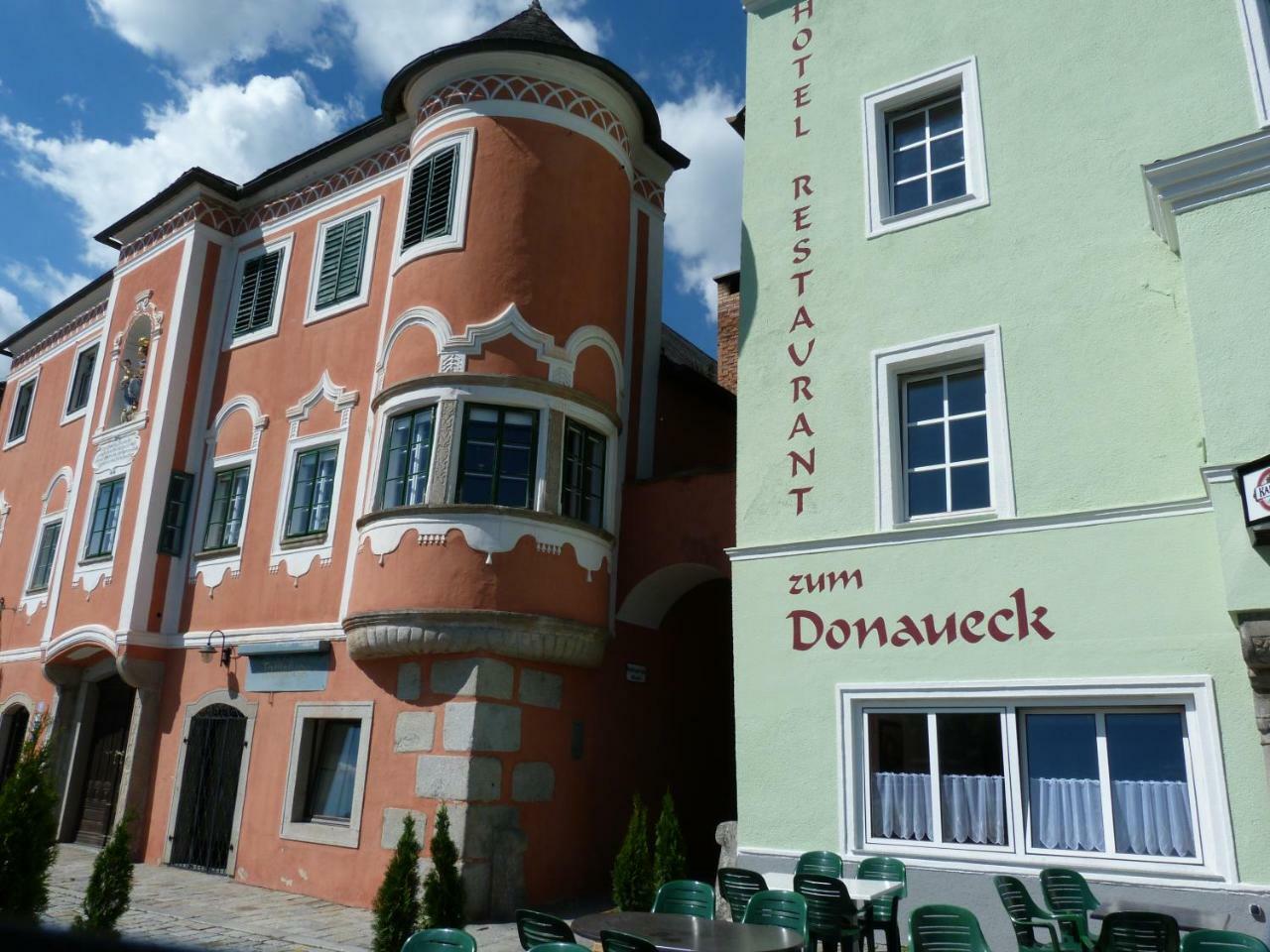 Hotel-Restaurant Zum Donaueck Mauthausen Exteriör bild