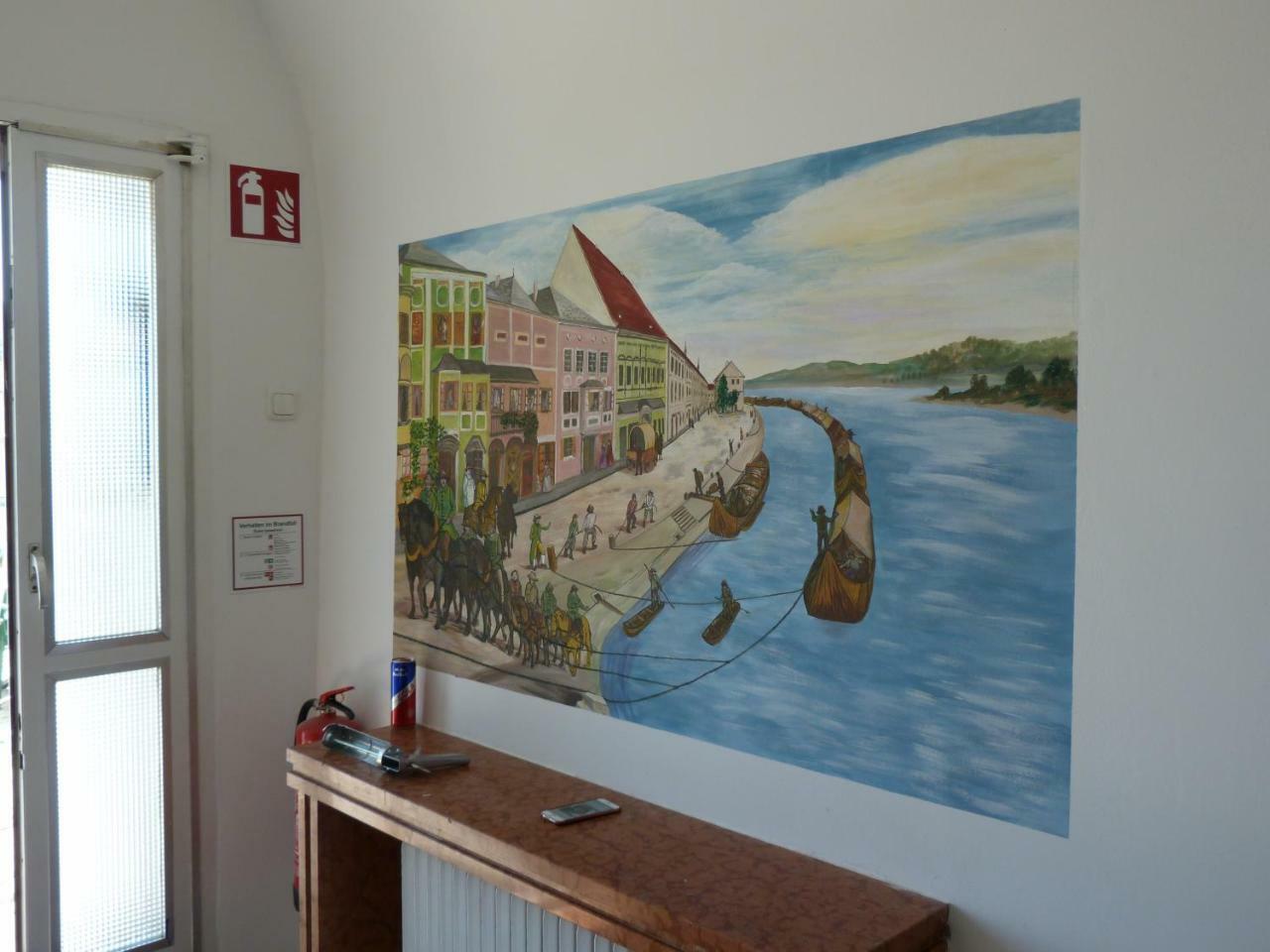 Hotel-Restaurant Zum Donaueck Mauthausen Exteriör bild
